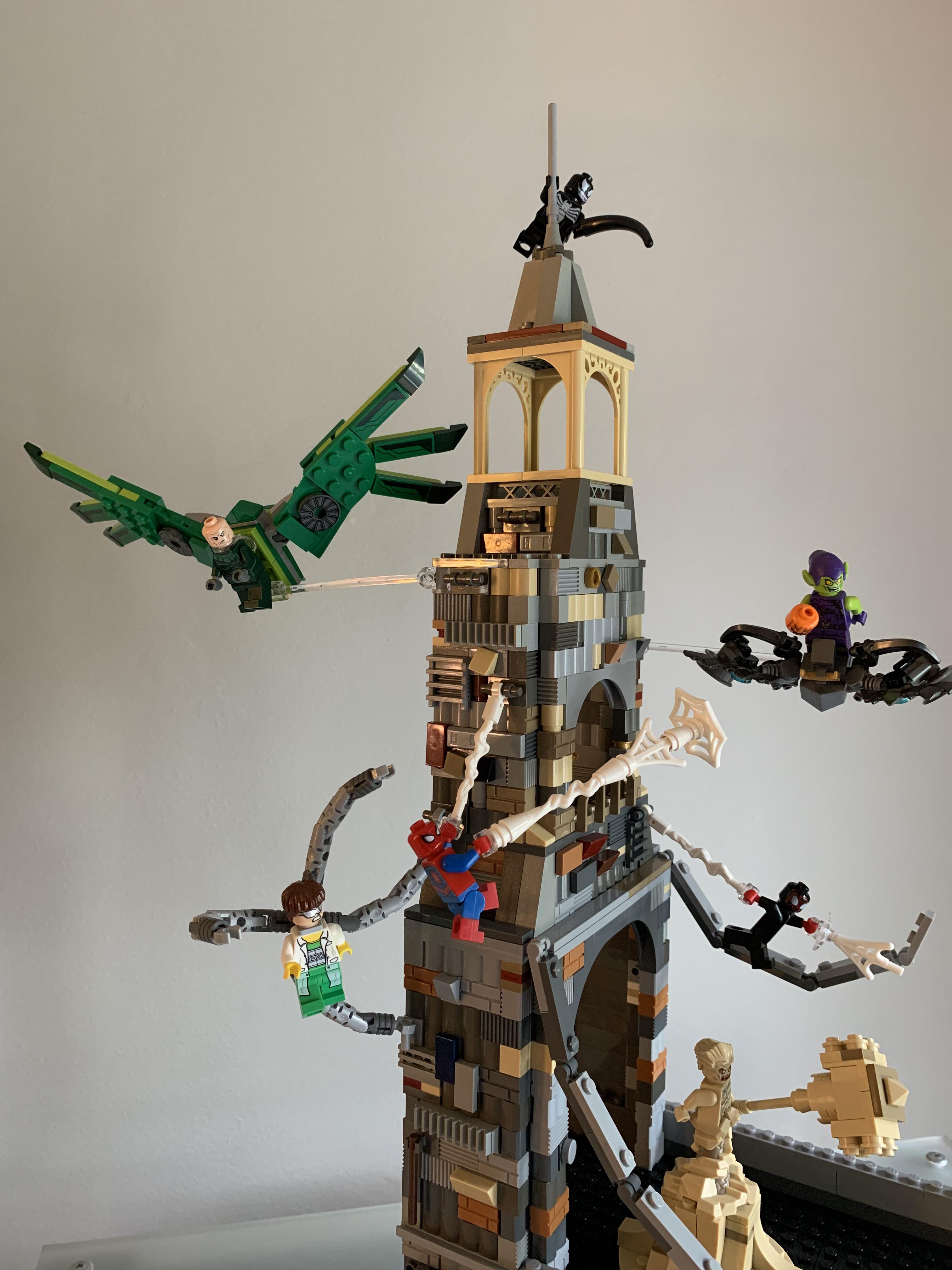 LEGO spiderman model